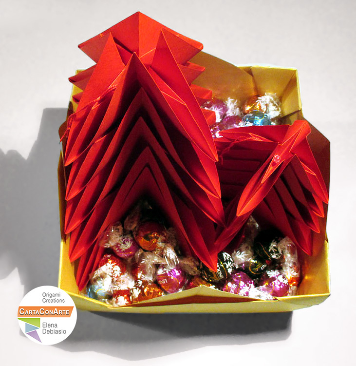 Scatola con cioccolatini