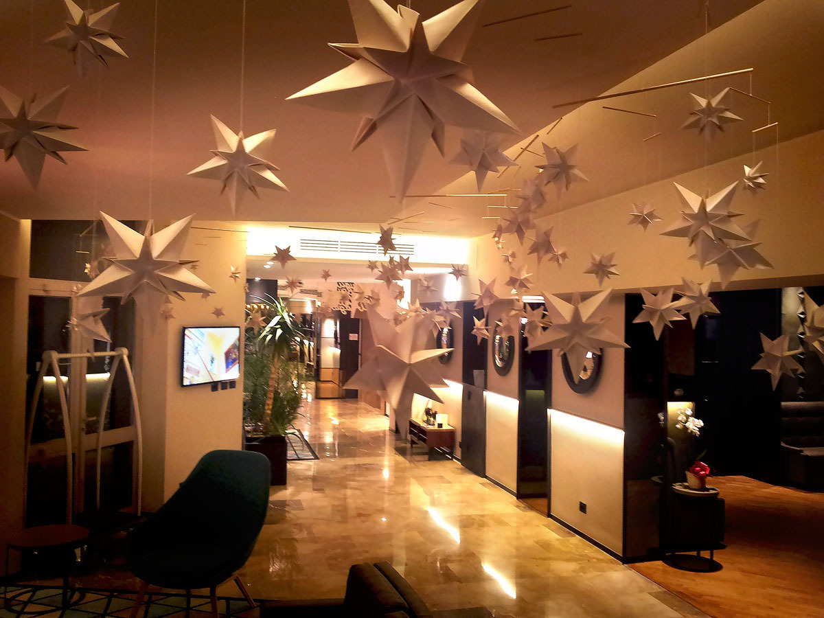 Decorazione Hall Albergo 2