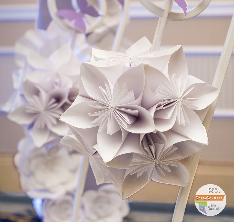 Composizione modulare con gigli