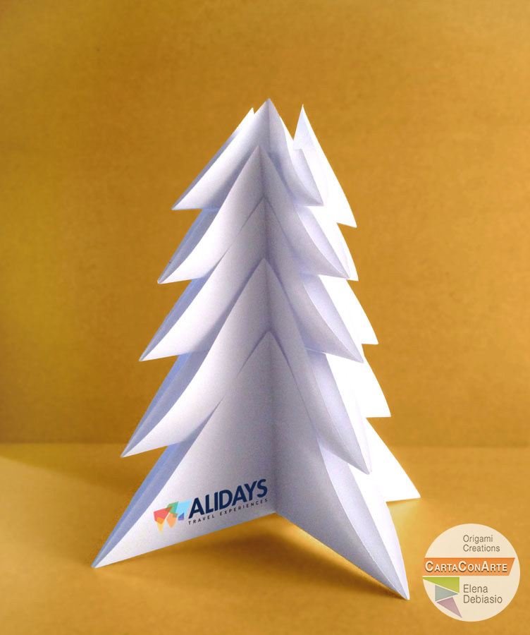 Abete personalizzato con logo