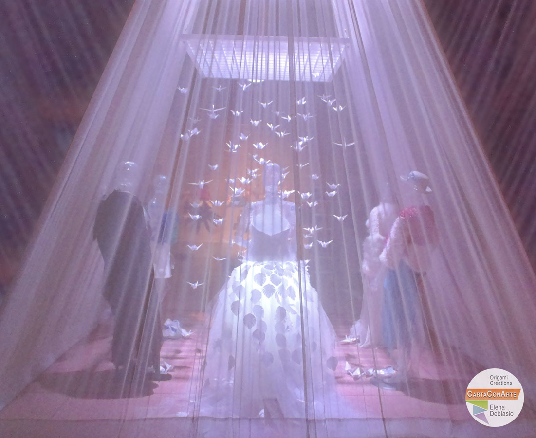 Esposizione con volo di gru