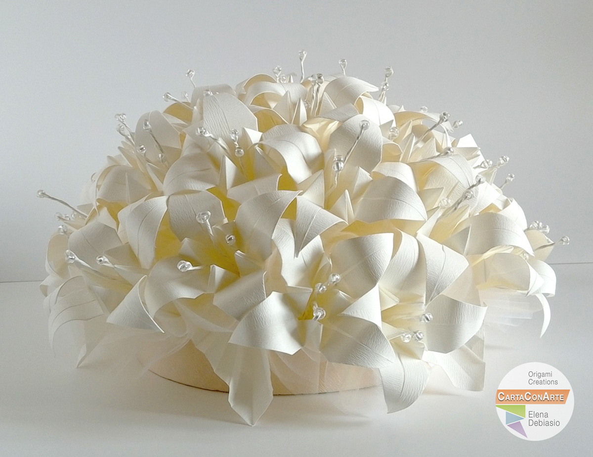 Centrotavola 2 - diametro 45cm , altezza 40 cm